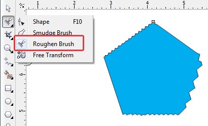 ابزار Roughen Brush